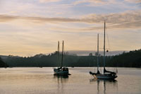Sonnenaufgang ber der Bay of Islands
